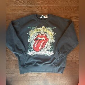 H&M Rolling Stones - Graphic Sweatshirt size 10 to 12  gorgeous sweatshirt